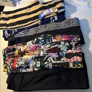 Bundle of 5 Teen girls leggings sz Small